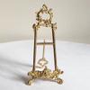Antique Finish Photo Frame Display Rack Zinc Alloy Tray Rack Decoration Ornament  Home Decoration