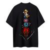 ONE PIECE Japanse Heethoofdige Anime Klassieke Karakters Sport Casual Korte Mouwen Comfortabele Halve Mouwen Populair Doder