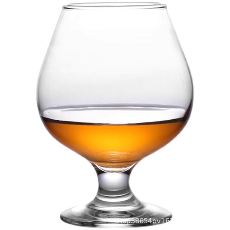 European-Style Tall-Stemmed Brandy, Whiskey, and Red Wine Glasses