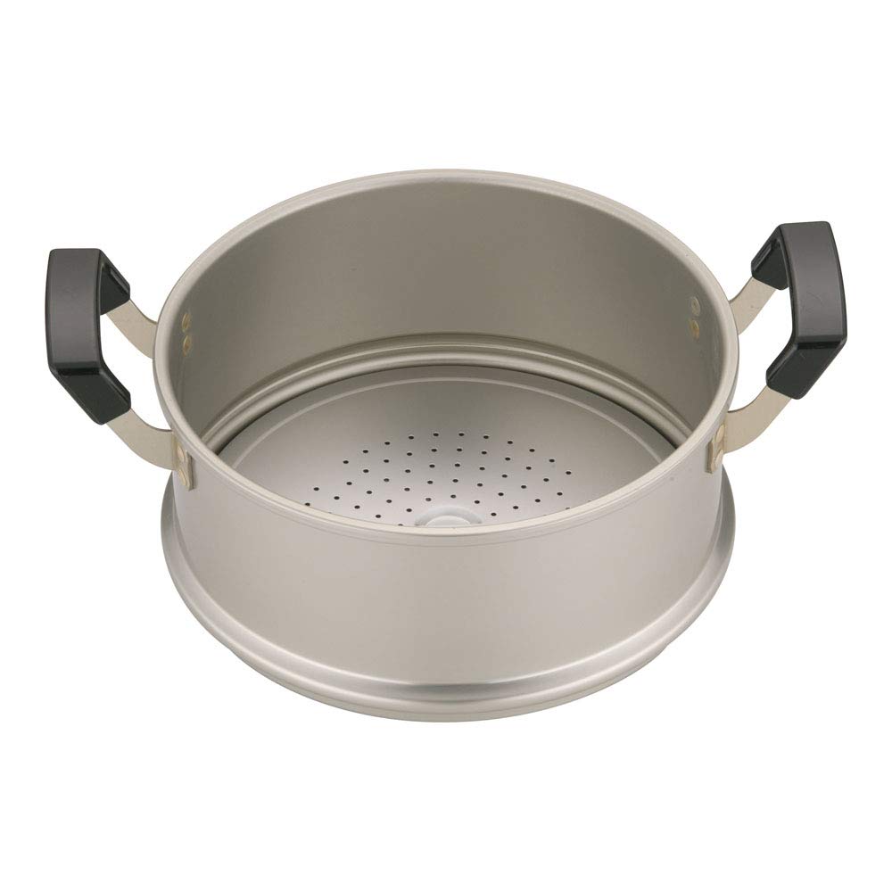 Hokuriku Aluminum Steamer, Pure Oxalic Acid, for Vegetables, 22cm, ASI9501