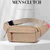 Large Capacity Phone Belt Bag Single Shoulder Sports Crossbody Bag Men Waist Bag  Travel Phone Bag