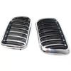 For BMW E36 3 Series 1997-1999 Car Grille Double Line Front Kidney ABS Front Hood Grill Black 51138195152 51138195151 Parts