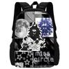 Zaino Scolastico Miss Circle per Bambini Studenti Elementari Leggero Stoffa Oxford Cartoon con Supporto Lombare Ergonomico