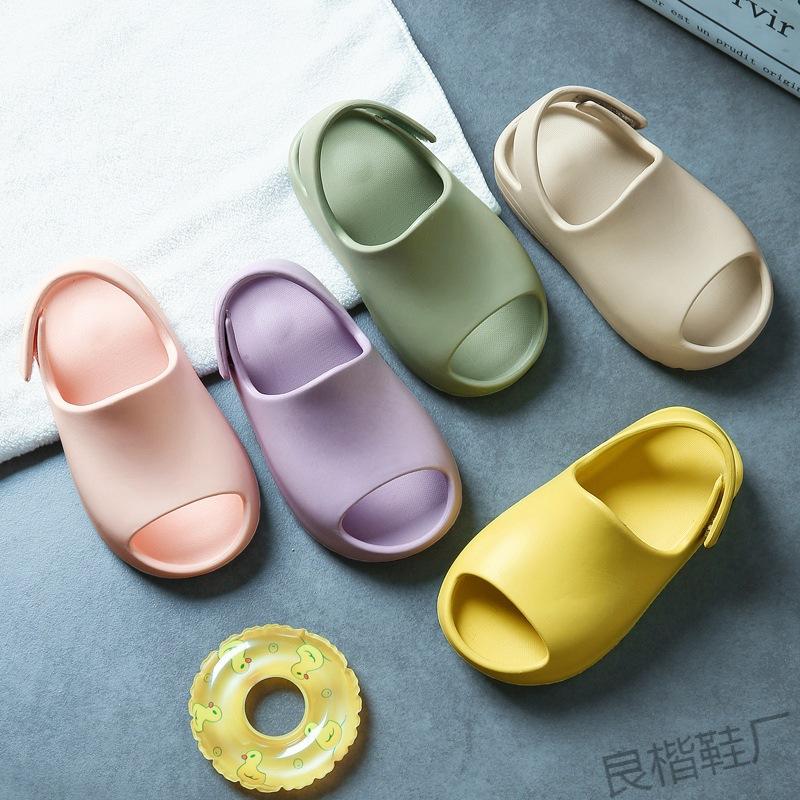 Fashion LItfun Baby Slippers New Design Children House Slippers With Arch Support Non-Slips Breathable Boys Slides Fashion Casual Shoes