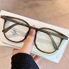 Anti-Blue Light Glasses Ultra-Light Reading Glasses Men Women Fashion Computer Eyewear Square Frame Flat Light Eyeglasses