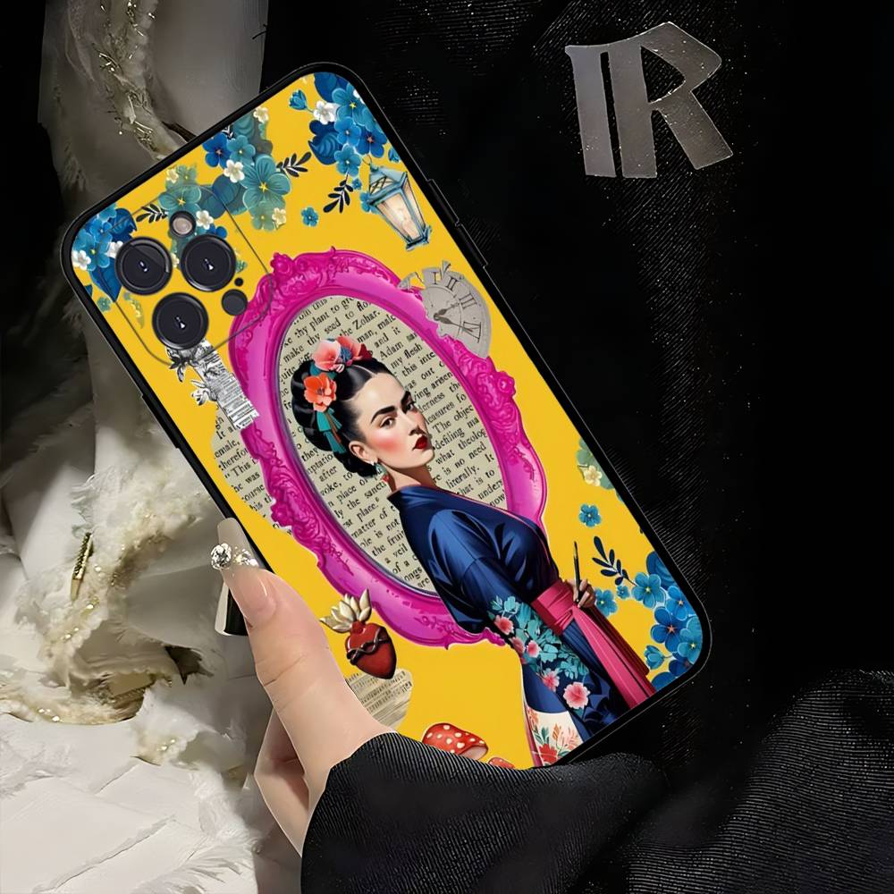 F-Frida-s K-Kahlo-g Τέχνη Για iPhone 17 16 15 14 Pro Max Air 11 12 13 Mini Plus Κάλυμμα Τηλεφώνου