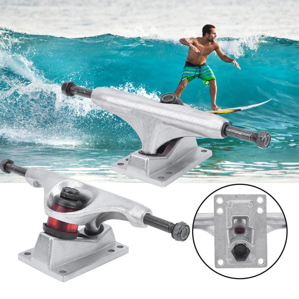 2KS Skateboard Zesílená konzole Hliníkovo-hořčíková slitina 4?8palcový stojan 5V leštěný povlak