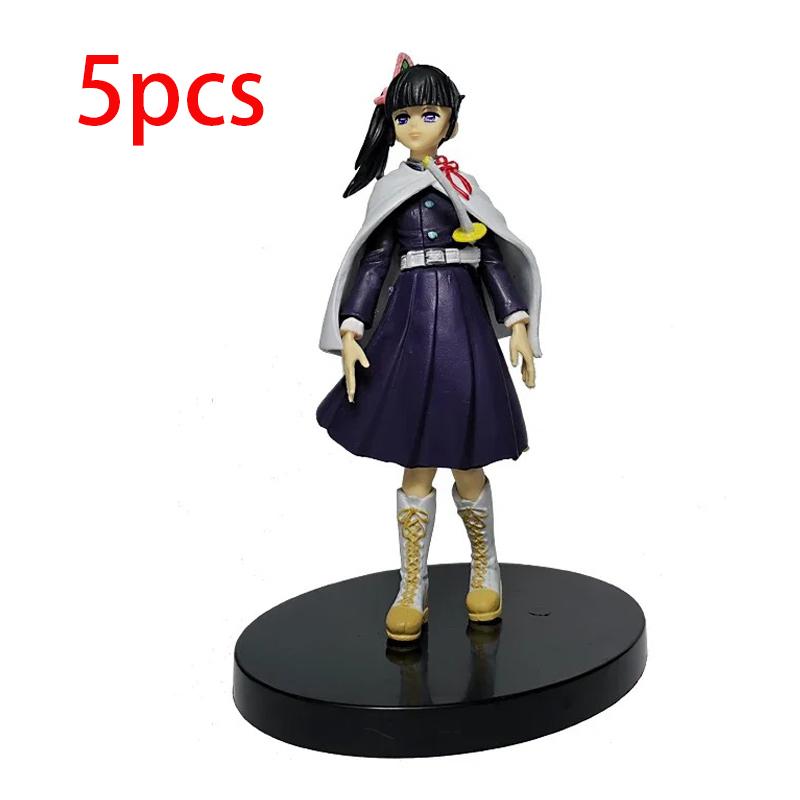 Anime Demon Slayer Kimetsu no Yaiba Figur Kamado Tanjirou Actionfigur Agatsuma Zenitsu Nezuko Krieger PVC Modell Spielzeug