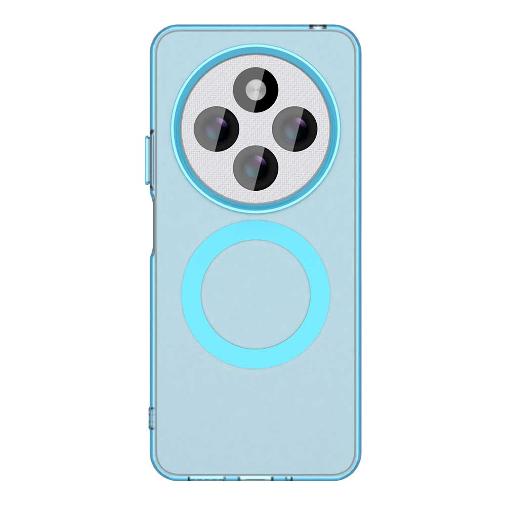 Magsafe Matte Phone Case For Xiaomi Redmi 14C Magnetic Wireless Charging For Xiaomi Redmi 14R Shockproof Back Cover