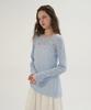Sseomweeobeoteo Skashi Long Sleeve Knit - Light Blue