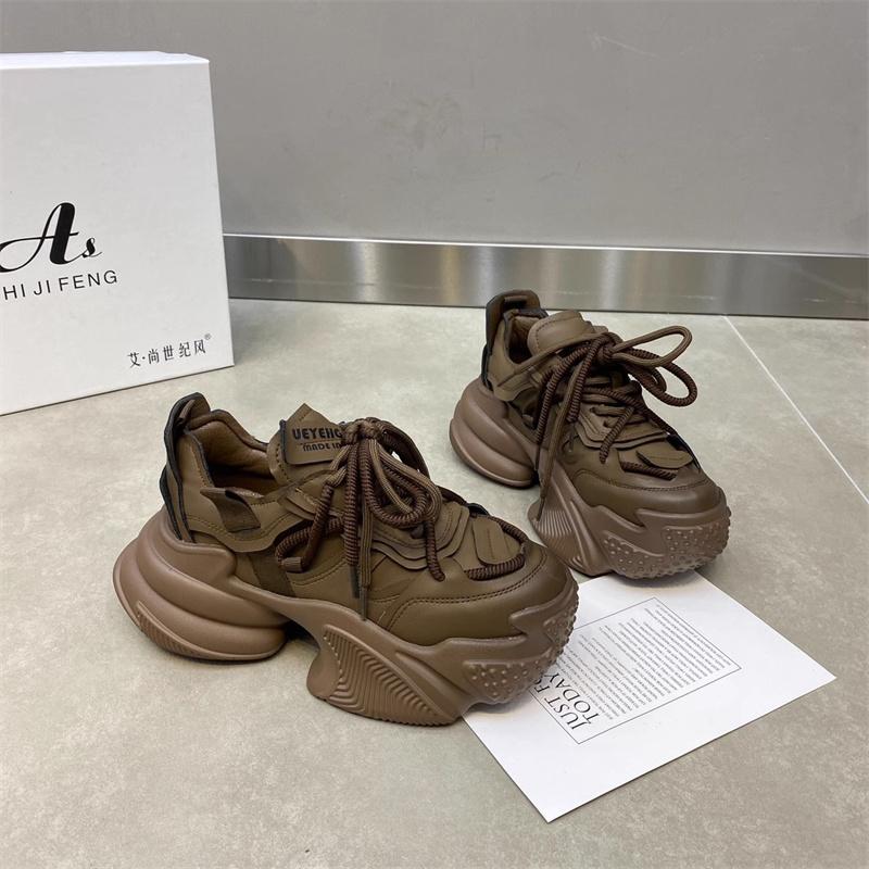 Neue Netz Atmungsaktive Damen Schuhe Designer Trend Sport Laufen Freizeit Klobig Damen Schuhe