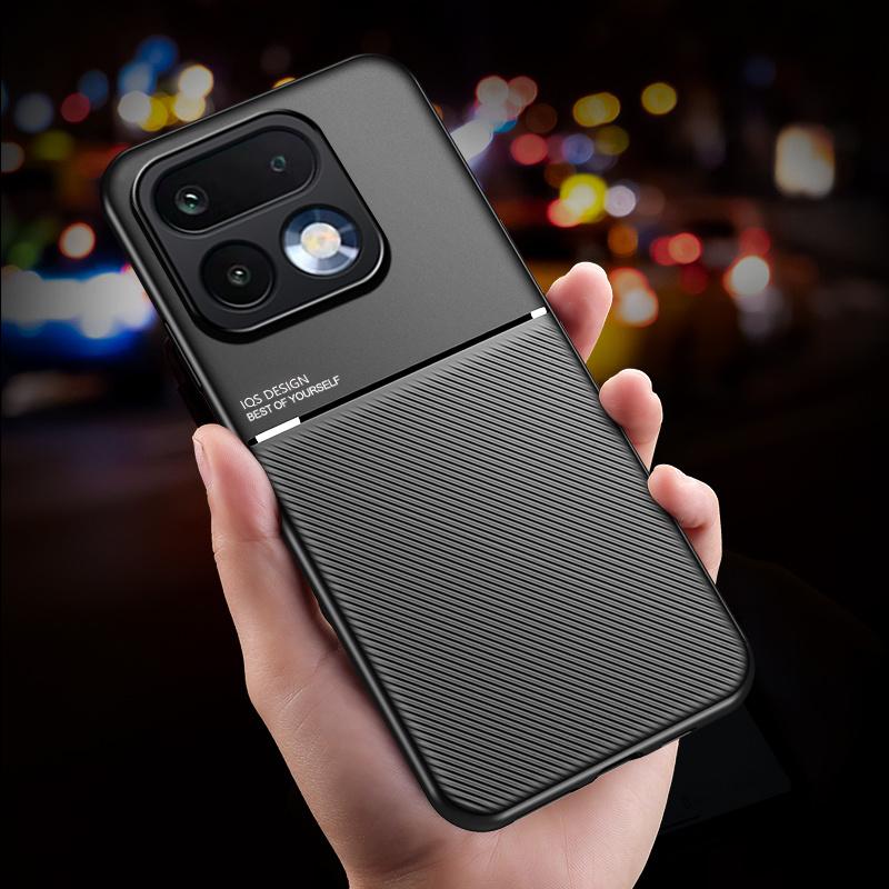 Cover Morbida per Cornice per Realme 16 Pro 5G Custodia in Pelle Supporto Magnetico per Auto Funda per Realme 16 Pro Plus 16Pro TPU Antiurto Coque