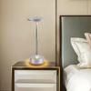 USB charging table lamp LED top touch three color dimming stepless dimming desk lamp simple design waterproof table lamp