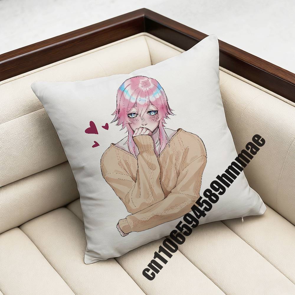Throw Pillow Case Sham For 14 days with you ren 45x45cm 40x40cm Square Car Pillowcase Sham Pad Cover 30x30cm