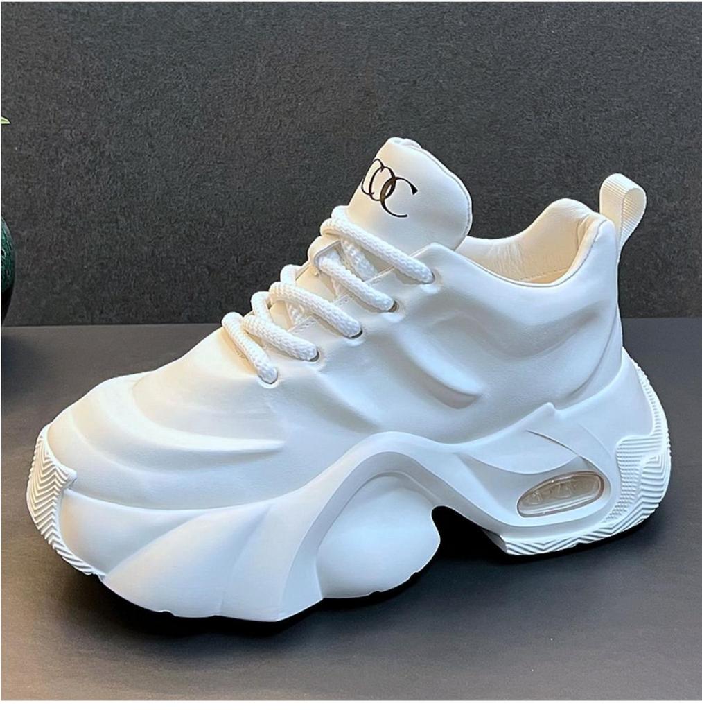 Modne Nowe Męskie Sneakersy Casualowe Gruba Podeszwa Podwyższające Wzrost Outdoor Oddychające Miękka Podeszwa Buty Sportowe do Biegania Zapatillas Deportivas