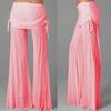 Women's Spring Summer Straight Wide Straight Hollow Wide Leg Pants Office Casual Pants Multicolor Dance Trousers