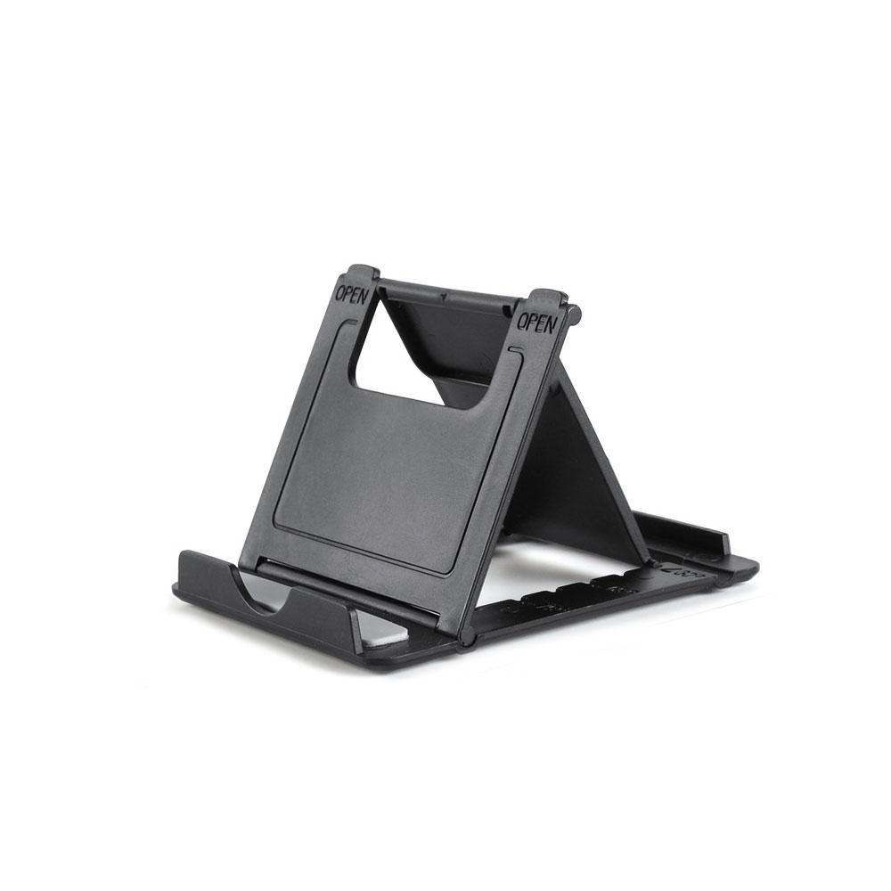 

Desktop Phone Holder Stand Mobile Phone Support Adjustable Angle Height Black Cell Phone Stand Universal for All Smart Phones чёрный