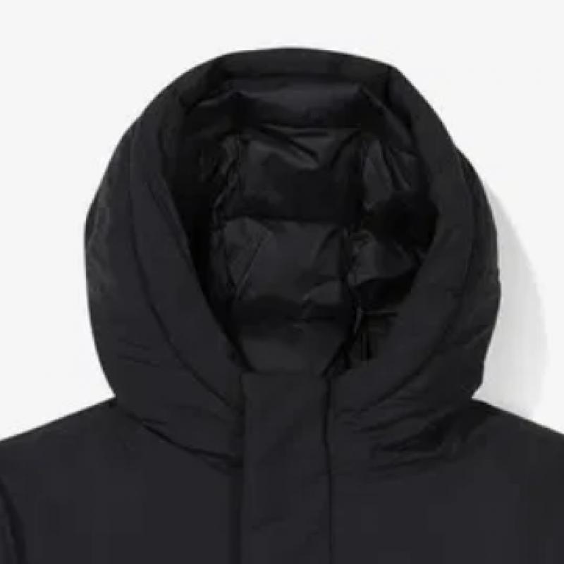 [fila Kids] Cloud Short Hoodie Down  Fk2djf4107x Blk  q0zFk2djf4107xBlk