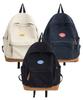 Royalbooth Peach Washed Canvas Backpack [3 Colors]