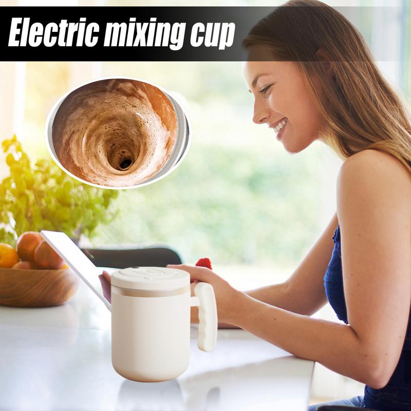 Stirring Coffee Cup Rechargeable Auto Stirring Mug 400ml Electric Stirring Coffee Cup Kitchen Tool For Coffee Milk Cocoa