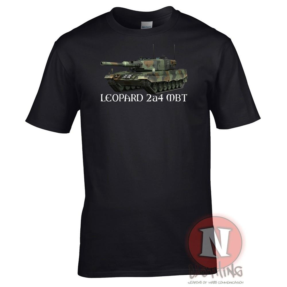 Leopard Mbt TShirt Modern Gerunisex Army Military Vehicle Main Battle Tank