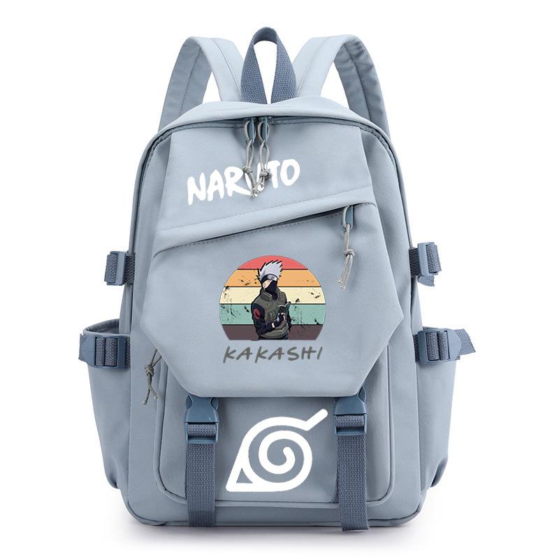 Animation peripheral junior high school backpack cross-border new large-capacity backpack computer bag