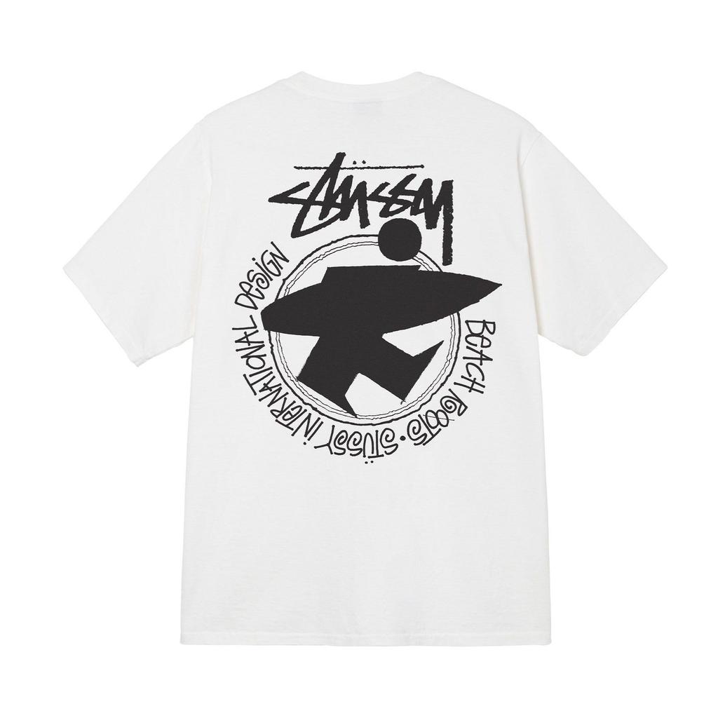 Cross-border Trendy Brand Street Stusy Stu Printing Men's and Women's Short-sleeved T-shirts, Loose Street Boutique T-shirts In Summer