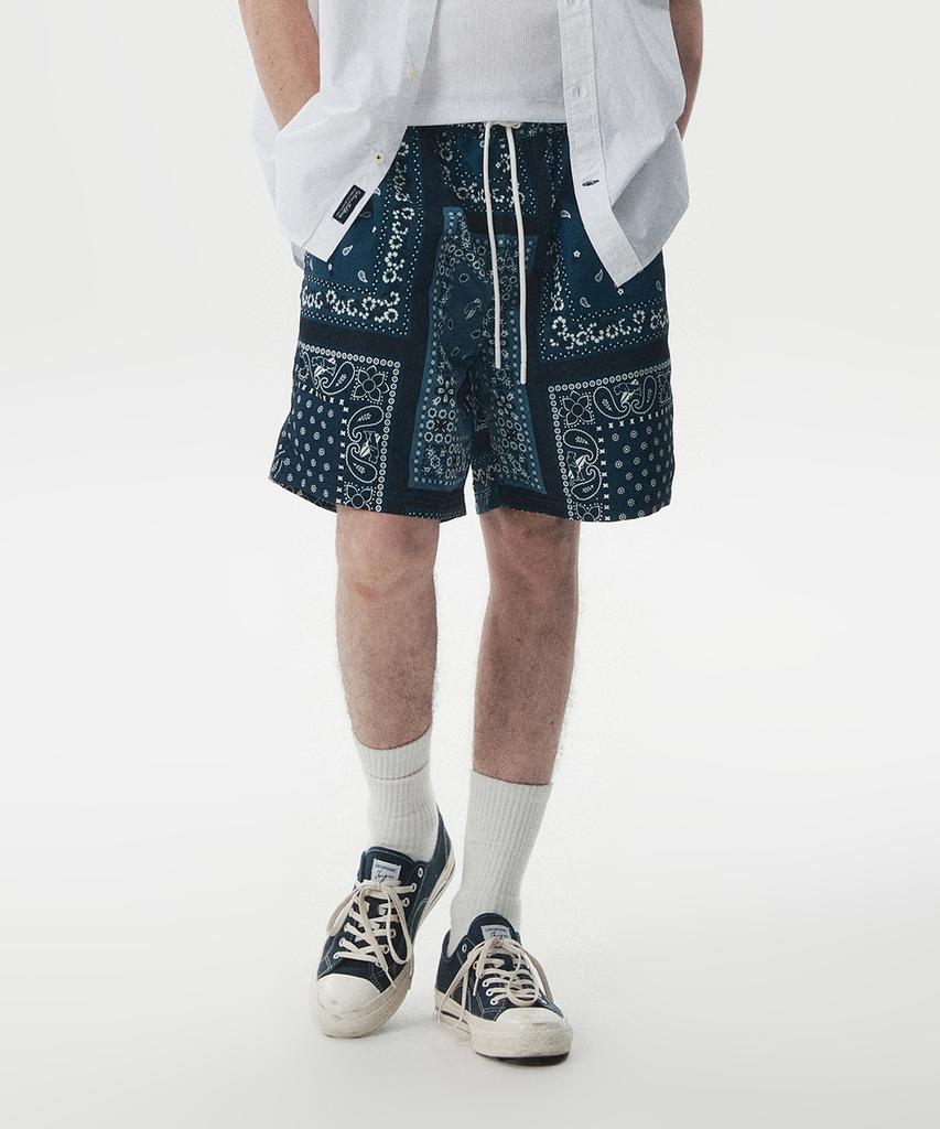 WHO.A.U Paisley Cooling Shorts(U) / Whthg2602U