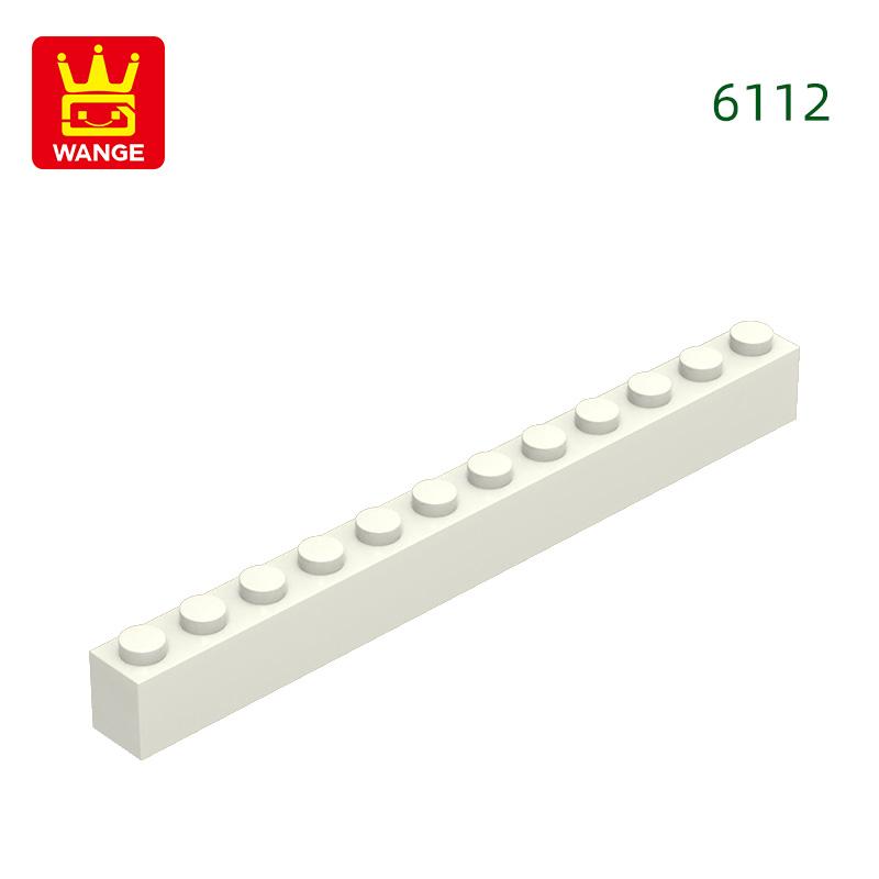 Non-Toxic 22 Pcs/Lot 6112 1X12 High 12 Hole Building Block Moc Color Accessories Compatible With Brick Diy Children'S Toy Assembly Gift
