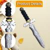 Fake Martial Arts Costume Realistic Cosplay Toy Short for Outdoor Activities Game