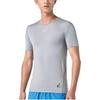 Asics Outdoor Casual Sports Stretch Round Neck Pullover Short Sleeve Raglan T-Shirt Men Tops Dark-Gray 2031C451-020