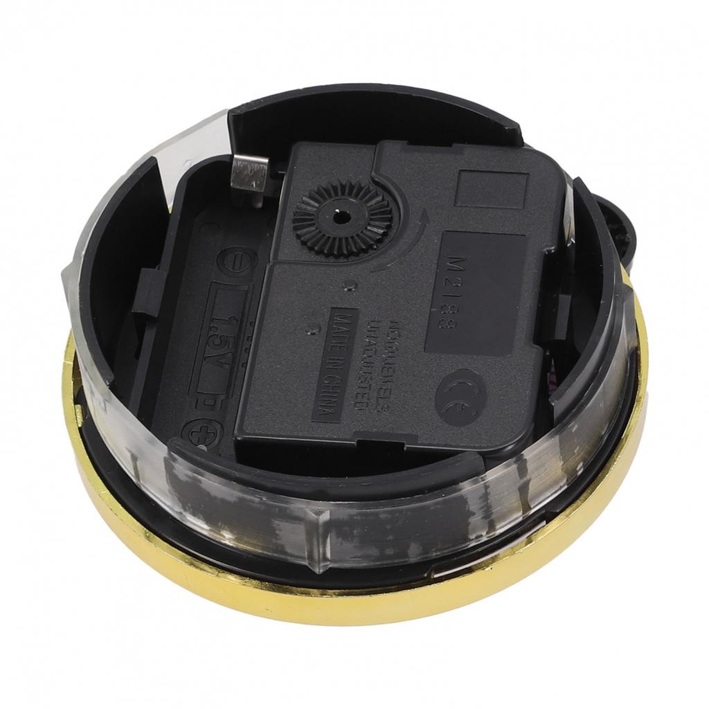 Upgrade Your Clock 80MM Quartz Clock Insert with Black Arabic Numerals