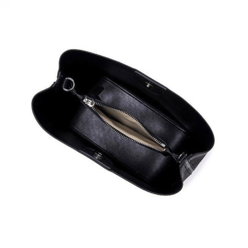 Sonovi Esquire Sonoby Designer Edition One Handle Bucket Bag Black