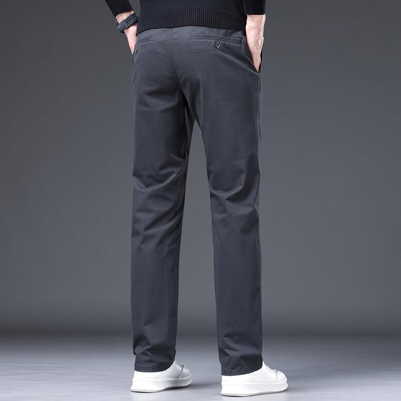 Jeep Men's Business Casual Straight-Leg Pants