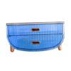 2 Tiers Cosmetic Storage Box Desktop Case Large Capacity Portable Makeup Organizer