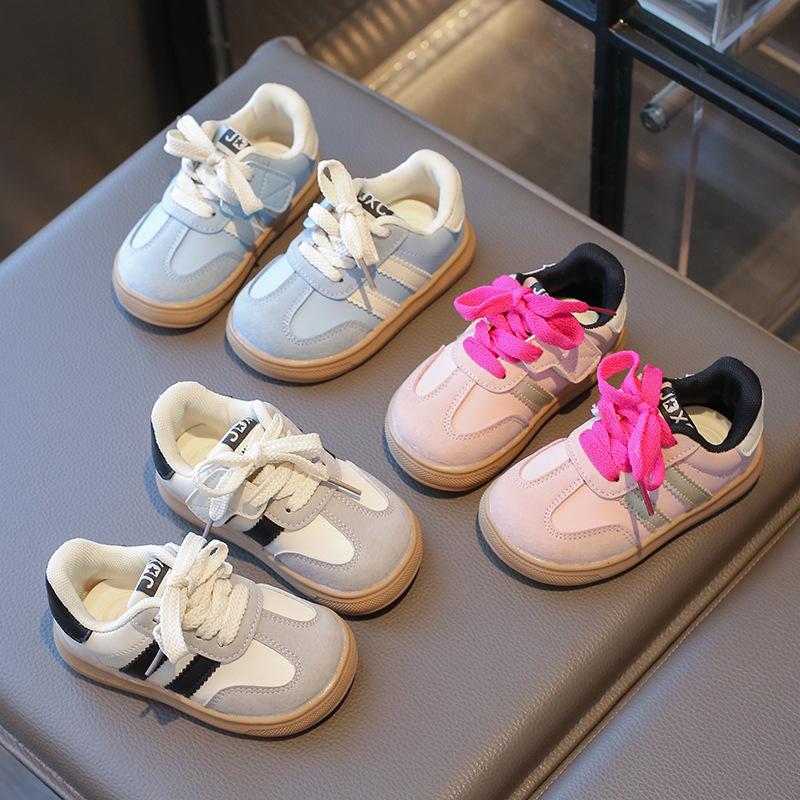 Children's Spring and Autumn Classic German Training Shoes 2025 New Soft-soled Children's Casual Board Shoes Boys' Leisure Shoes Sneakers