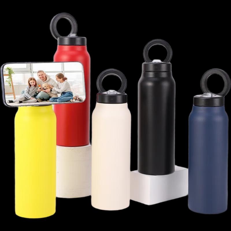 304 Stainless Steel Insulated Sports Water Bottle with Magnetic Lid