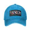 Barber Shop Sign Entrance Denim Cap Casual Baseball Caps Adjustable Hat Summer Unisex Baseball Hats