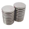 Neodymium Iron Boron Double-Sided Strong Suction Magnets for Fridges, Round and Square Shapes.