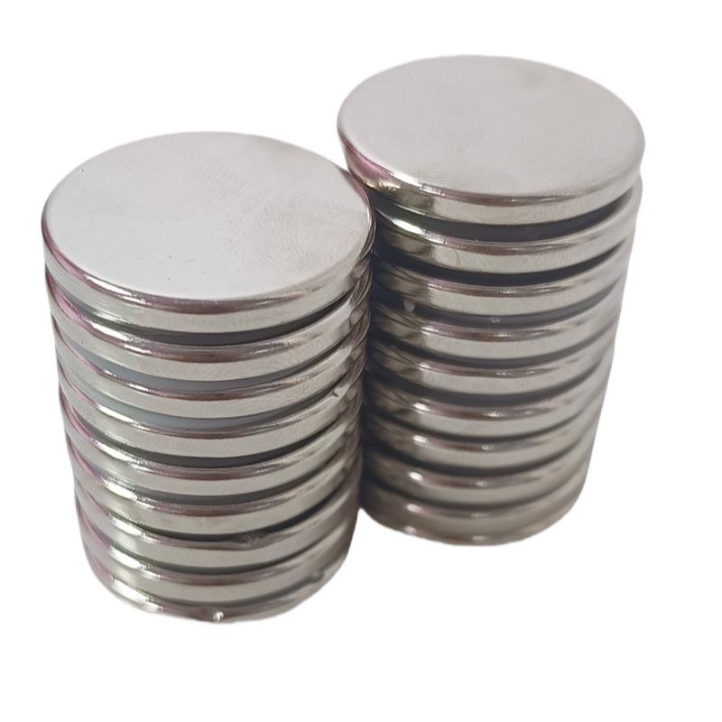 Neodymium Iron Boron Double-Sided Strong Suction Magnets for Fridges, Round and Square Shapes.