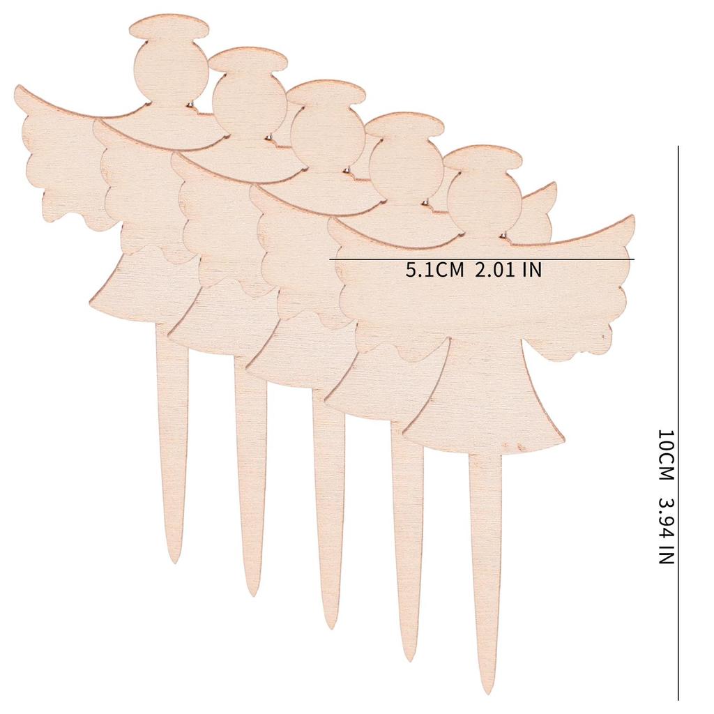 Wooden Plant Labels Multi-shape Blank Garden Marker Stakes DIY Writing Tags for Potted Flower Herb Seed Vegetable Identification