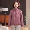 Fengxun Women's Stand-Up Collar Goose Down Jacket