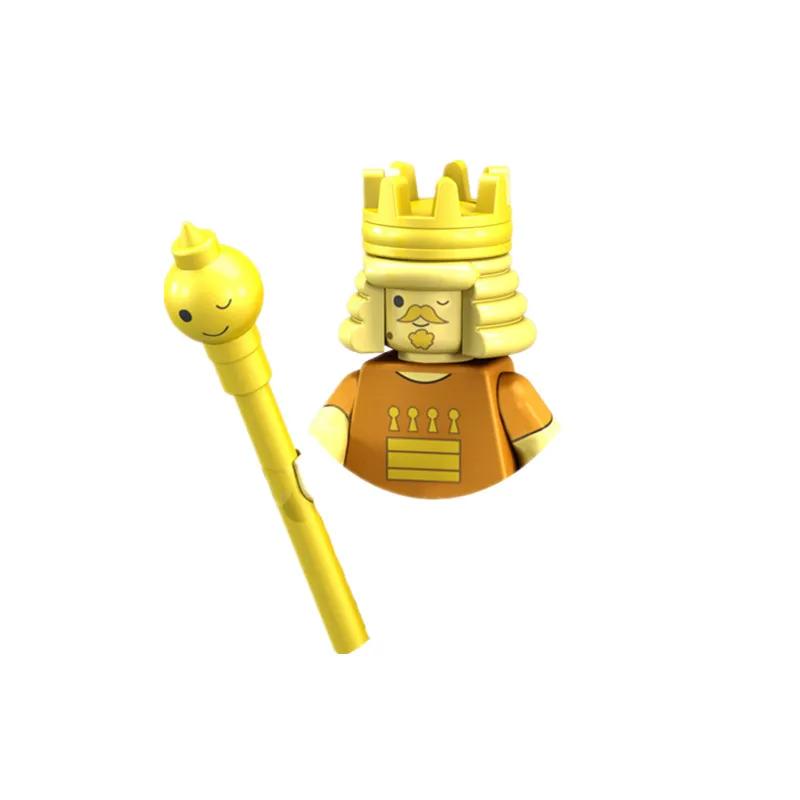 PG8141 Anime Cartoon Doll Building Blocks Kawaii Banana Man Shark Educational Toys Children's Home Gift Constructor Adventure