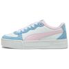 Skye Scarpe da Skateboard Basse Rialzanti Donna Bianco Blu 397076-03