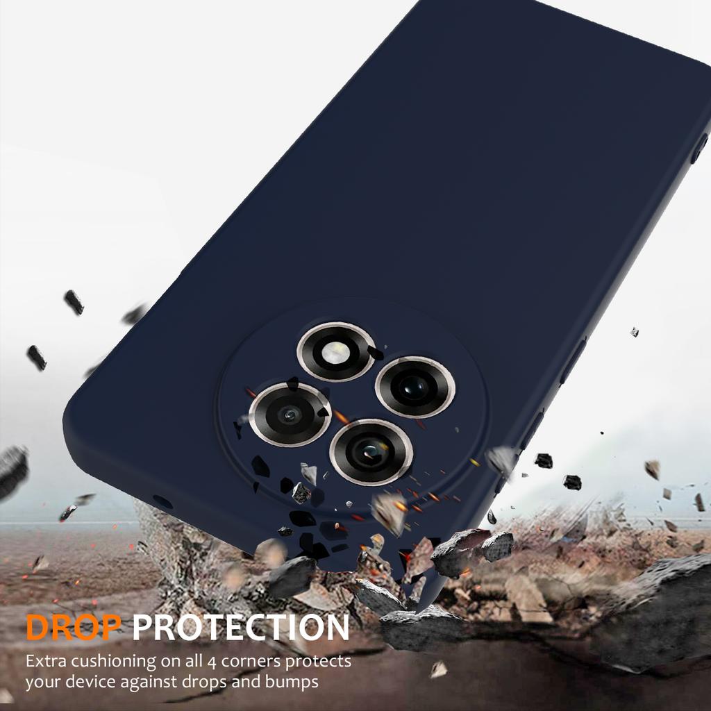For OnePlus Ace 5 5G/OnePlus Ace 5 Pro 5G/OnePlus 13R 5G Magnetic Case Anti-Drop Liquid Silicone Phone Cover