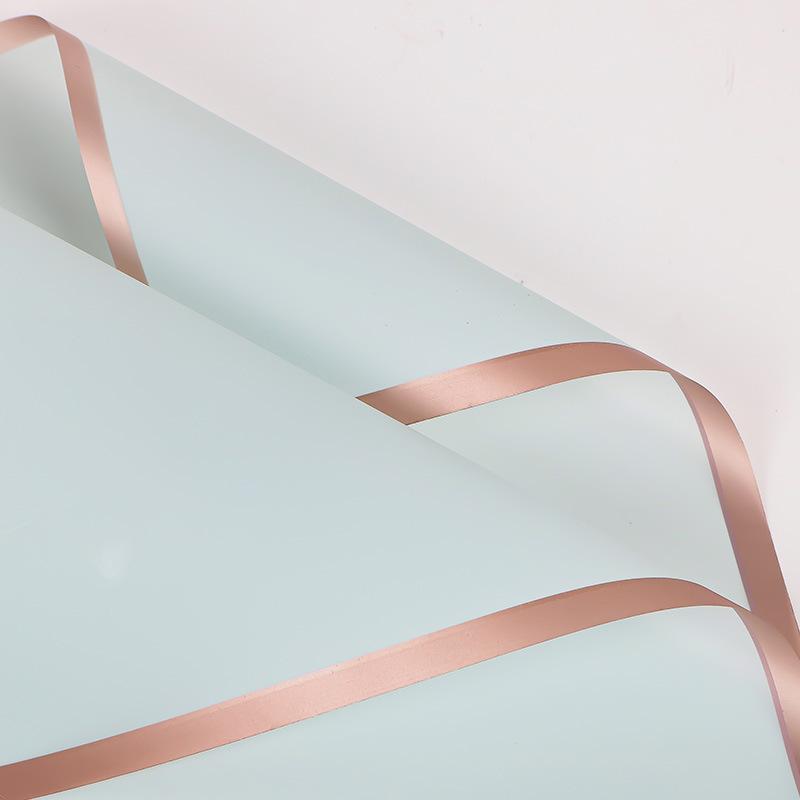 Blumenpapier, Weiches Licht, Einfarbig, Wasserdicht, Halbtransparent, Rosenstrauß-Verpackung, Geschenkverpackung, Strauß-Verpackung