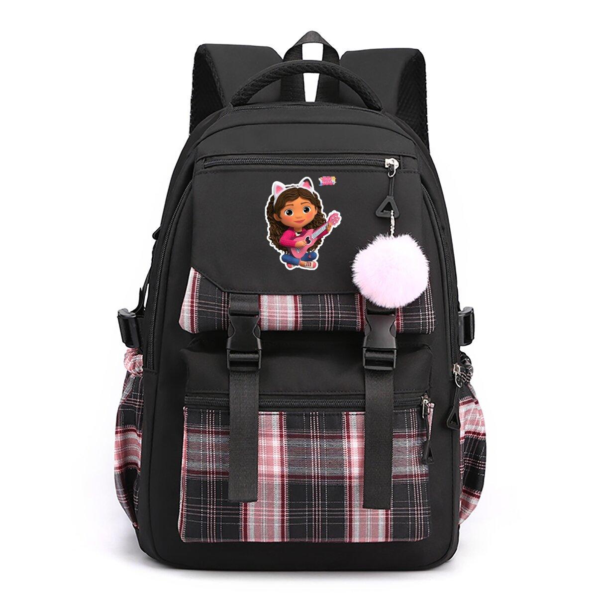 

Gaby s Doll House Animated Peripheral Printed Backpack College Wind High Capacity Student School Bag no specification