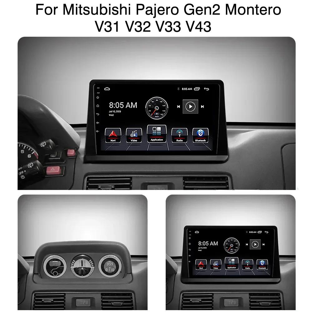Radio Android 13 Dla Mitsubishi Pajero Montero V31 Cheetah Kingbox Radio samochodowe Odtwarzacz multimedialny Carplay Auto Nawigacja GPS DSP
