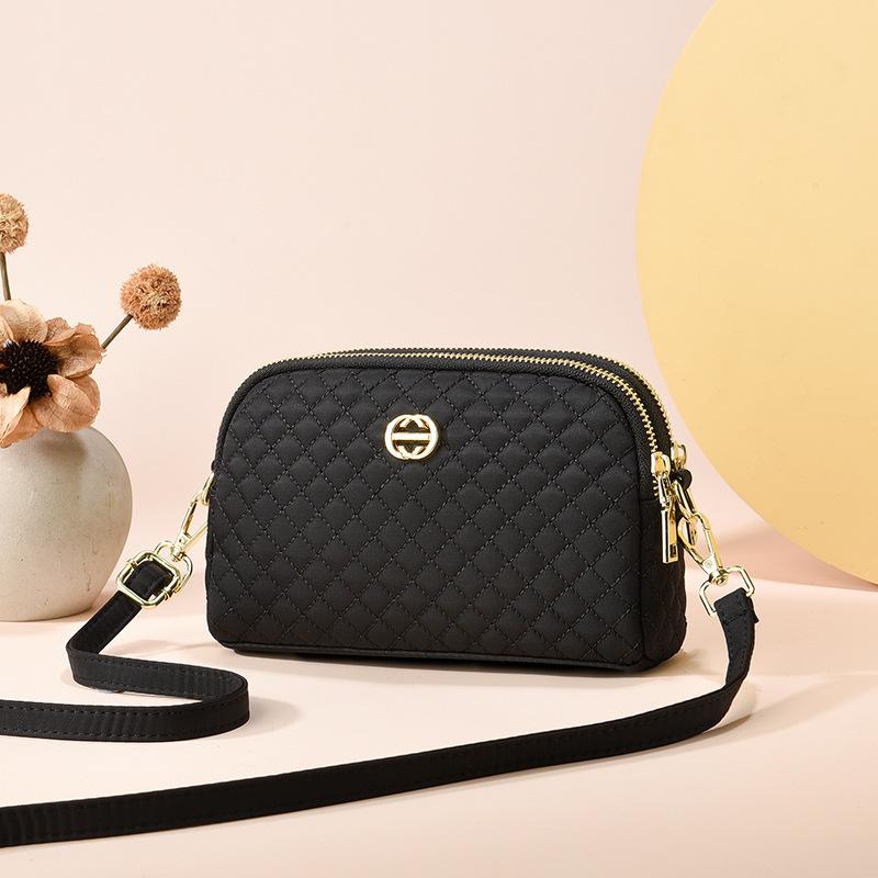 Women's Bag Oxford Cloth Mobile Phone Bag Women's Diamond Bag Mom Bag One Shoulder Messenger Bag Change Bag