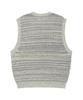 LEE Color Mix Knit Vest Sand Beige